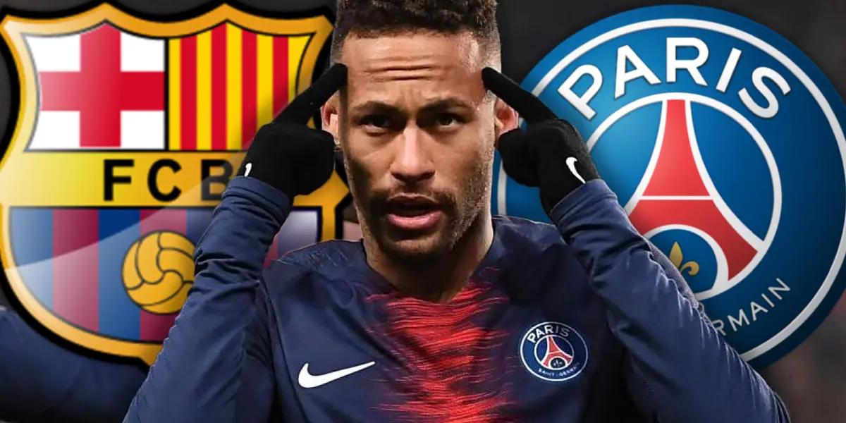 El brasilero quiere volver a jugar con Lionel Messi antes de que el argentino le ponga final a su carrera.