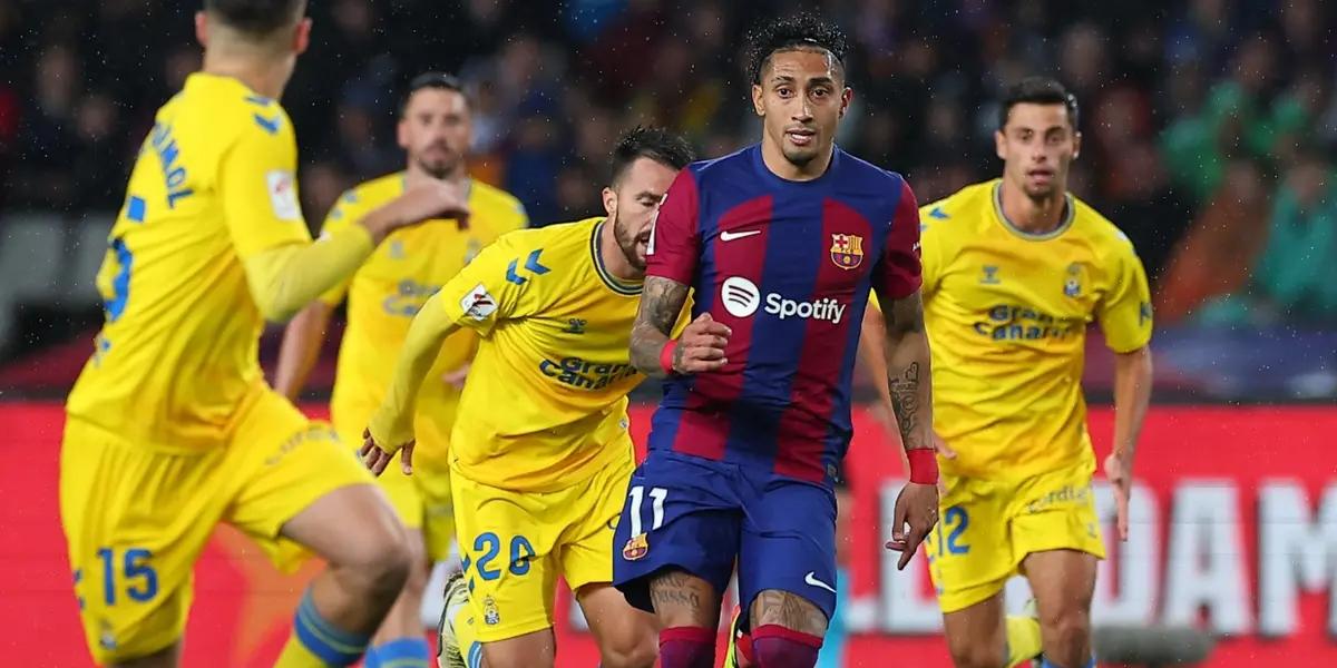 El brasilero realizó un controvertido gesto tras anotar el gol que abrió la cuenta para los culés