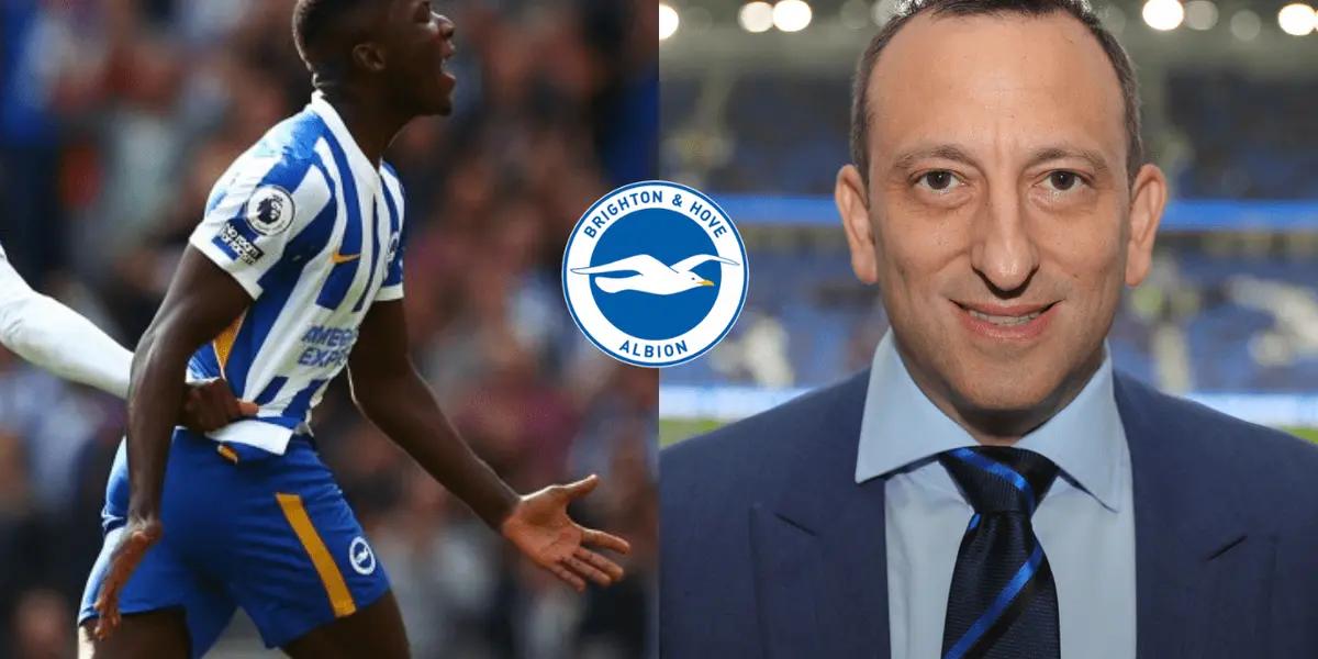 El Brighton le daría una importante valoración al centrocampista Moisés Caicedo.