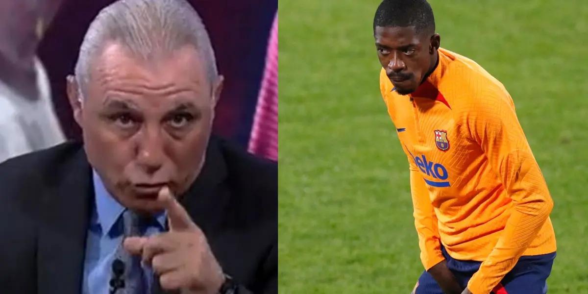 El búlgaro Hristo Stoichkov,, histórico exfutbolista blaugrana, castigó sin piedad al francés Ousmane Dembélé luego que éste haya dado por tierra a las gestiones de su renovación.