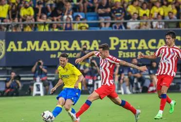 El Cádiz y el Atlético de Madrid se enfrentan por LaLiga