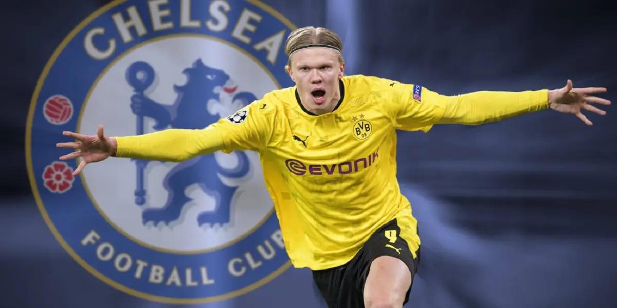 El campeón defensor de la UEFA Champions League, Chelsea, intentó convertir al noruego Haaland en uno de sus fichajes. Pero las enormes pretensiones del agente Raiola echaron por tierra la incorporación del atacante.