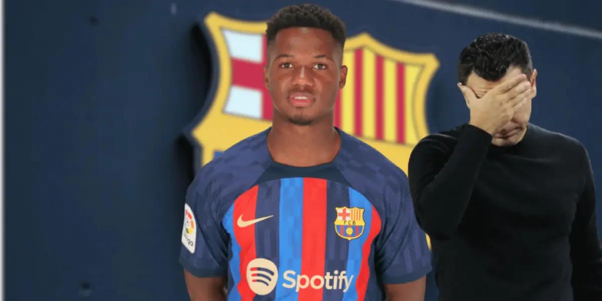 El canterano culé no tiene su continuidad para nada asegurada.