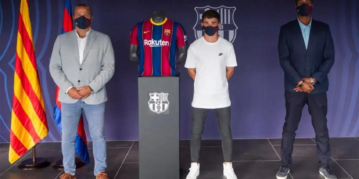 El canterano del Fc Barcelona es una de las grandes sorpresas de la lista de Luis Enrique en la Selección de Fútbol de España. Todos los detalles del vínculo de la joven promesa, de 17 años, de La Masía.