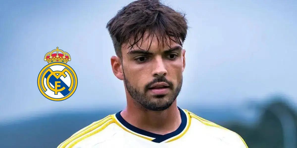 El canterano del Real Madrid casi se mete gol en su propia portería