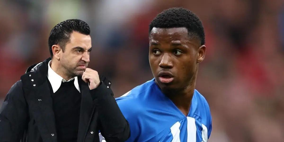 El canterano se luce en el Brighton y tiene entre sus manos una decisión que puede perjudicar a los Blaugranas