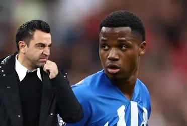 El canterano se luce en el Brighton y tiene entre sus manos una decisión que puede perjudicar a los Blaugranas