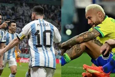 El capitán argentino estuvo presente en la tanda de penales y clasificó a su selección a semifinales.