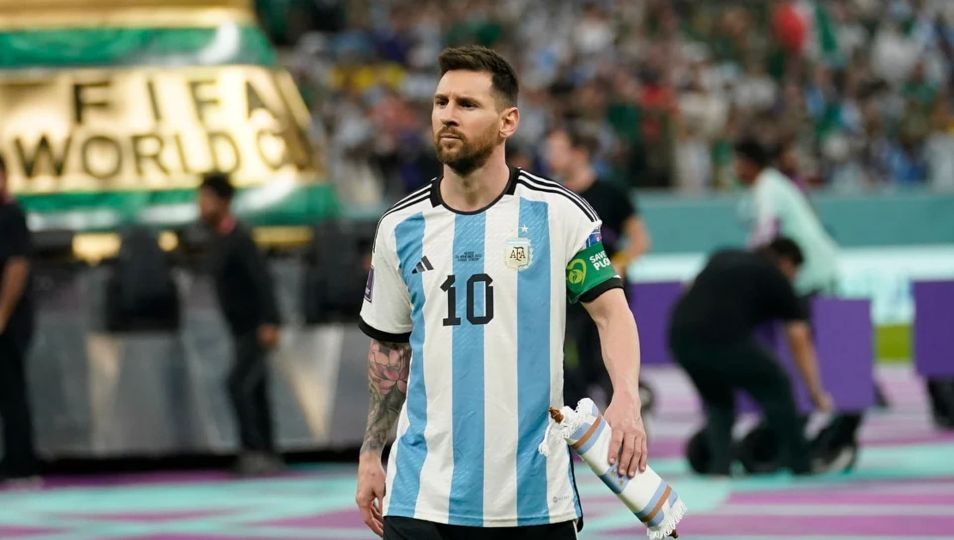 El capitán de la selección argentina mostró su enojo con la FIFA por las medidas que tomarían.