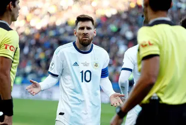 El capitán de la Selección de Fútbol de Argentina cuenta con un antecedente conflictivo con las autoridades de Conmebol, y también en Brasil.