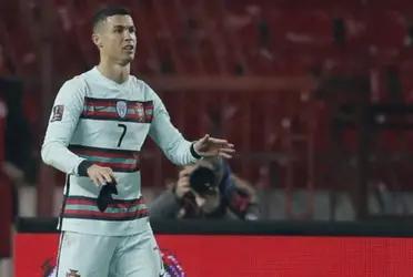 El capitán de Portugal se vio muy molesto tras la eliminación en la UEFA Nations League.