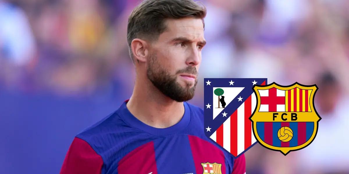 El central del FC Barcelona ha marcado el tercero y pone distancia en el marcador