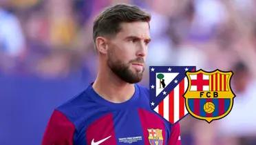 El central del FC Barcelona ha marcado el tercero y pone distancia en el marcador