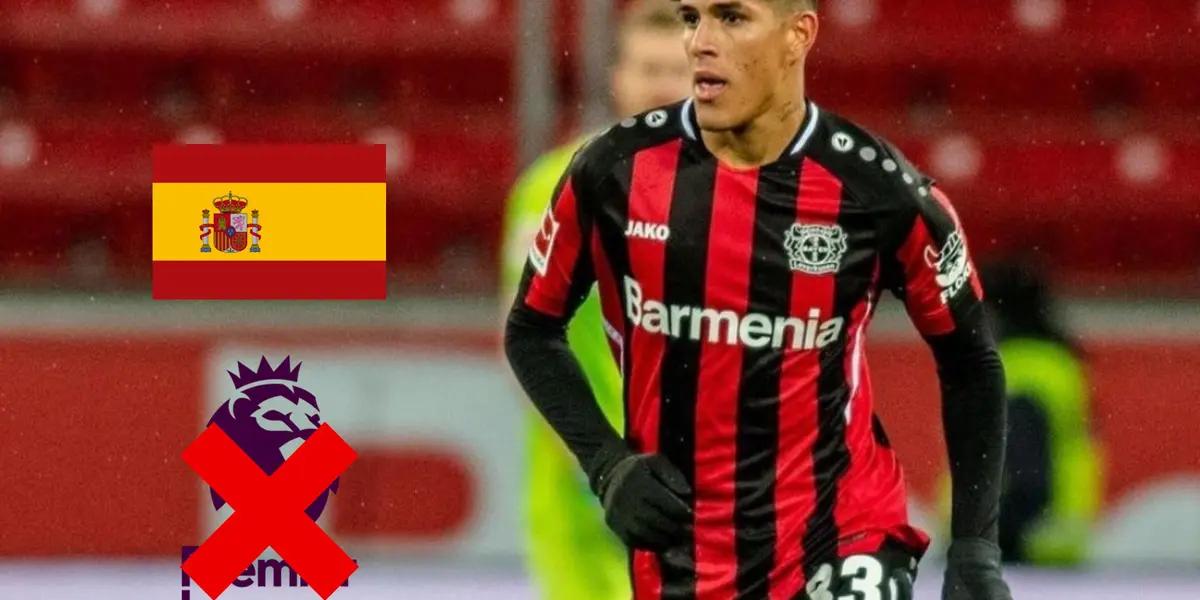 El central ecuatoriano es pretendido por ambas ligas, sin embargo la española tiene un plus preparado para su carrera.