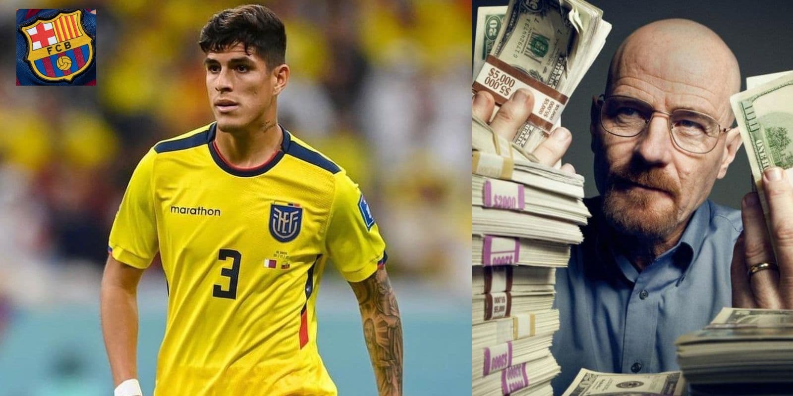 El central ecuatoriano tendría una oportunidad en el equipo de Xavi Hernández.