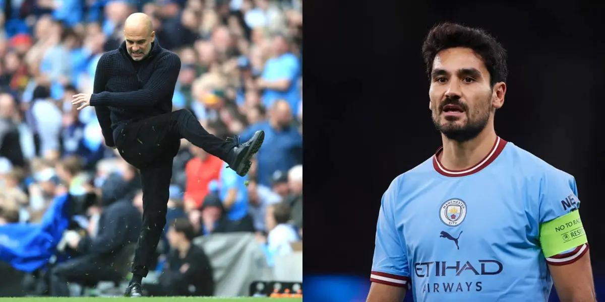 El centrocampista alemán tuvo un cruce con el entrenador español.