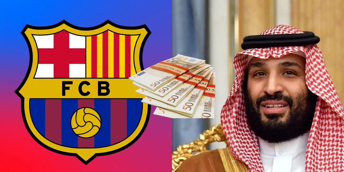 El centrocampista blaugrana podría abandonar el club y marcharse a Arabia.