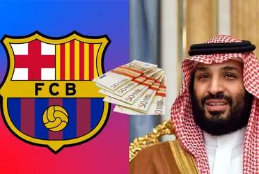 El centrocampista blaugrana podría abandonar el club y marcharse a Arabia.