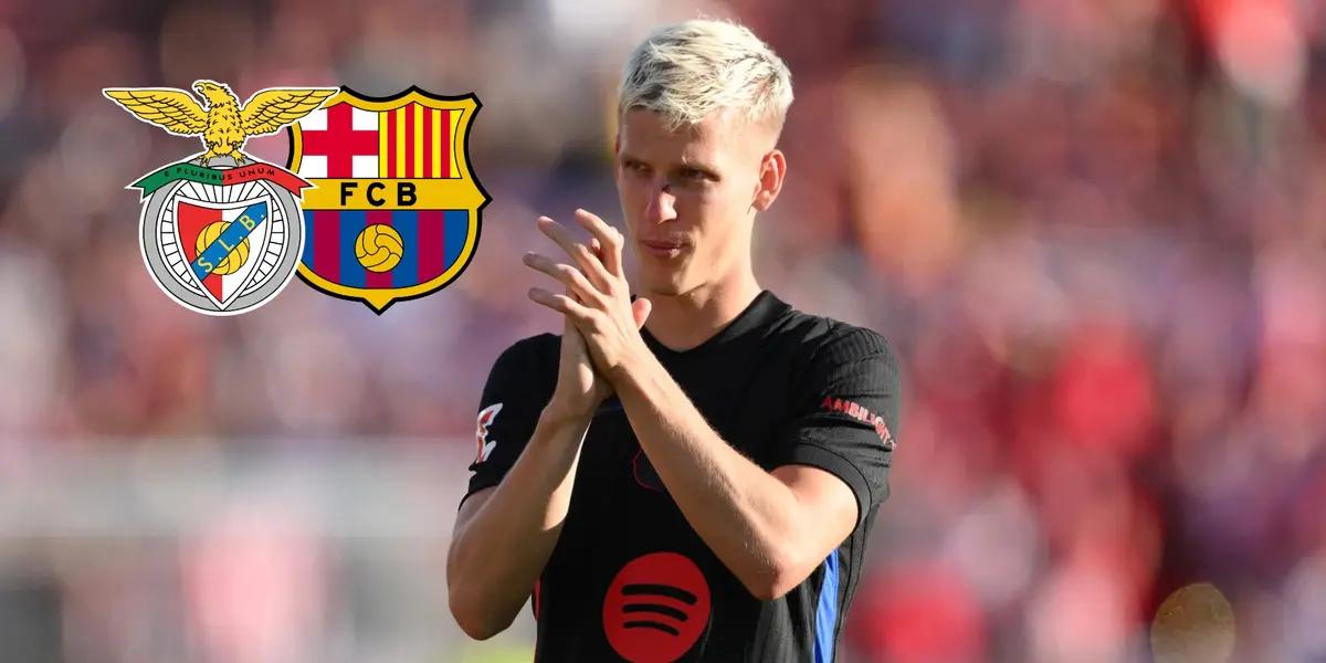 El centrocampista del FC Barcelona fue sustituido por la roja a Cubarsí