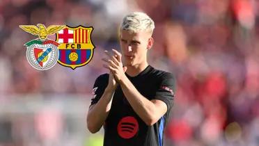 El centrocampista del FC Barcelona fue sustituido por la roja a Cubarsí