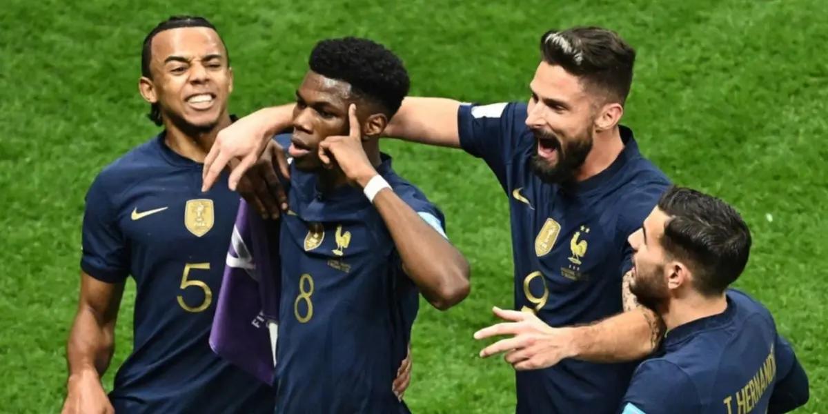 El centrocampista del Real Madrid abrió la cuenta del triunfo de Francia sobre Inglaterra en el Mundial de Qatar 2022.