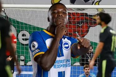 El centrocampista ecuatoriano sigue destacando con el Brighton en la Premier League.