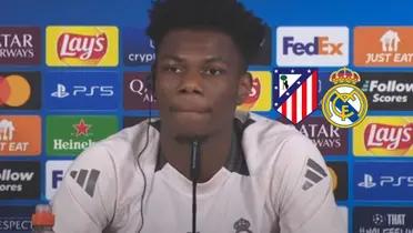 El centrocampista madridista estuvo hablando en rueda de prensa previa al derbi europeo