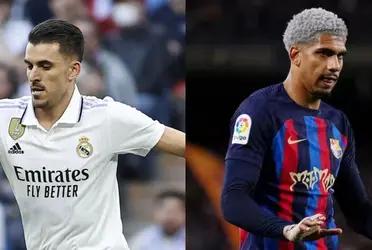 El centrocampista se burló del uruguayo que había dicho una frase particular.