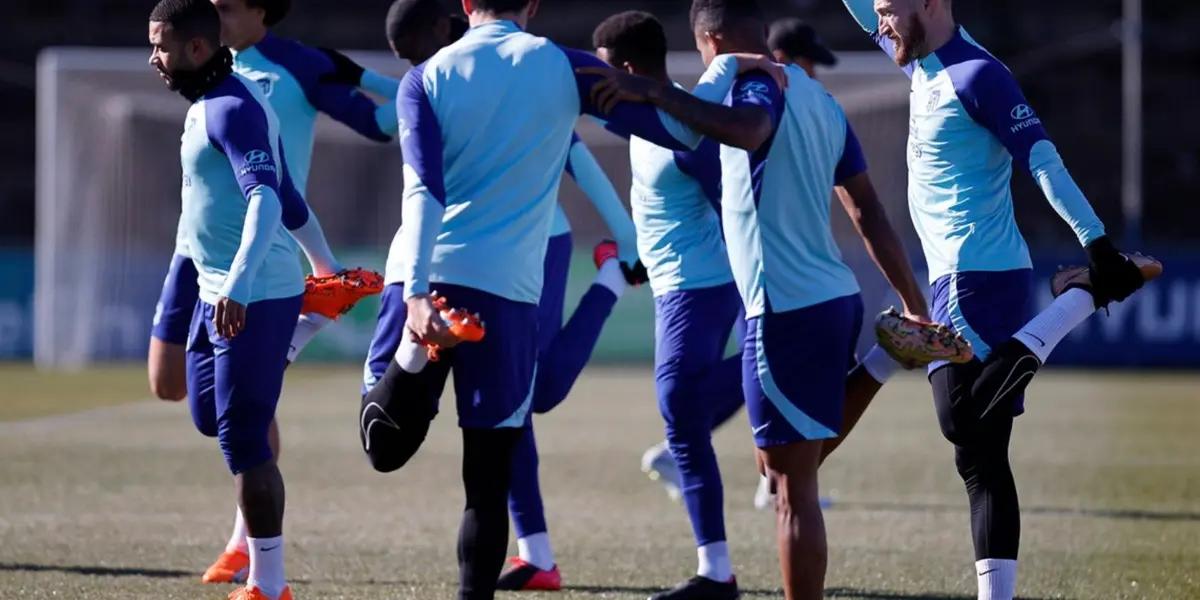 El ´Cholo´ apenas ha contado escasos minutos con el jugador desde su arribo a Madrid.