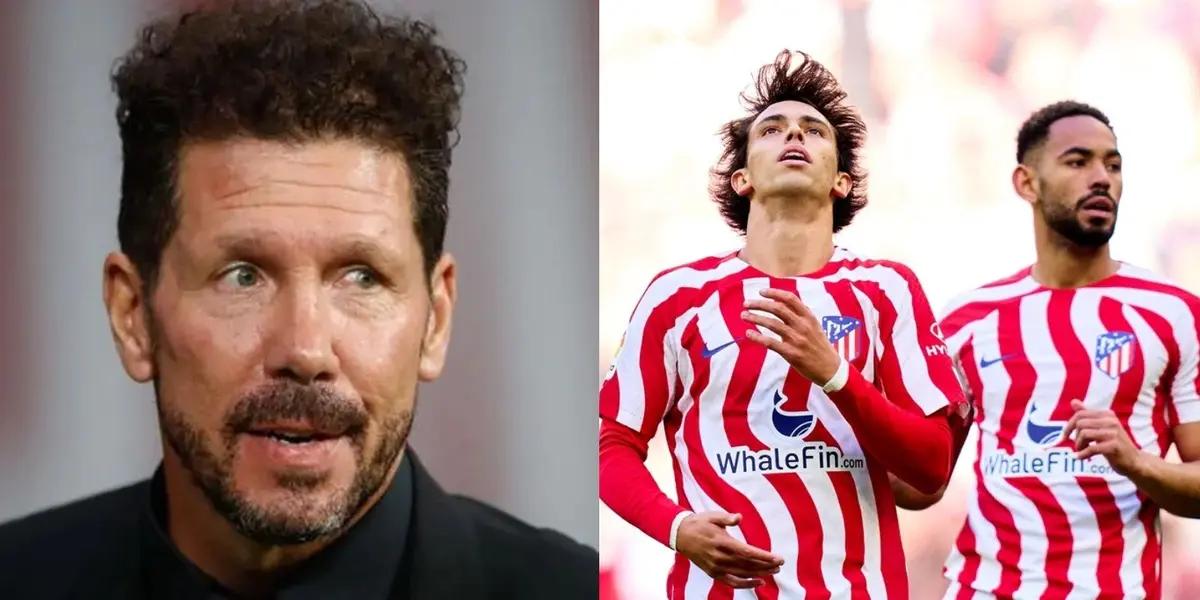 El Cholo pasó a tener el ataque diezmado y para ello se fijó en un delantero de La Liga para el Atlético de Madrid.