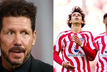 El Cholo pasó a tener el ataque diezmado y para ello se fijó en un delantero de La Liga para el Atlético de Madrid.