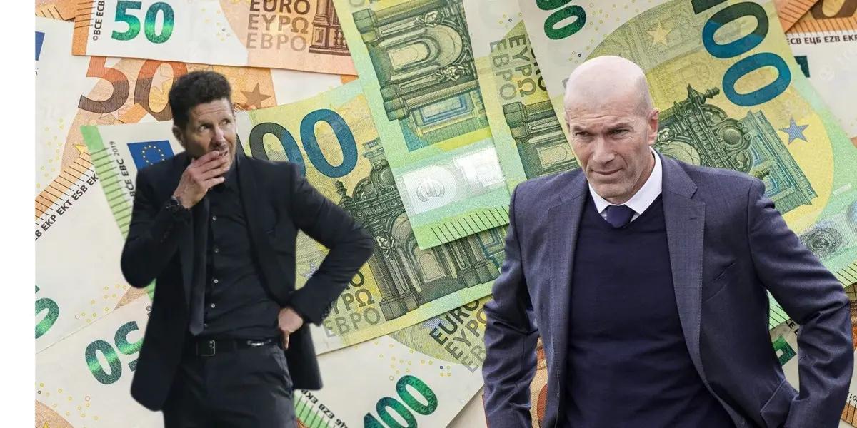 El Cholo renovó su contrato con el Atleti aunque aceptó una rebaja considerable en su salario, mientras tanto el francés se rehusó a ganar una enorme suma de dinero en Arabia