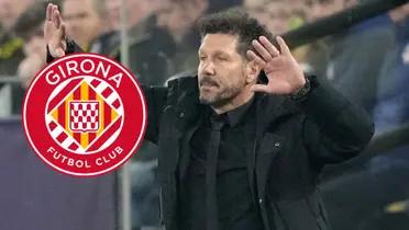 El Cholo Simeone busca a una figura del Girona. (Foto: MARTIN MEISSNER)