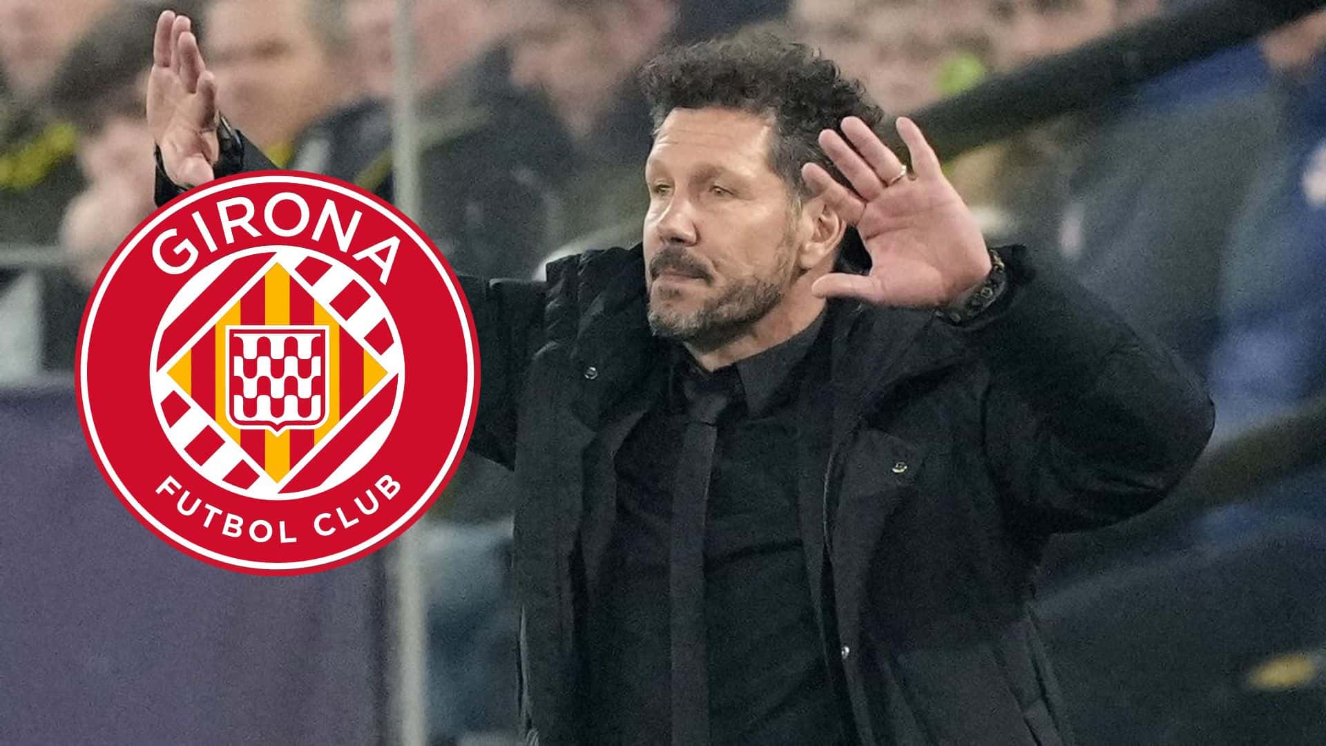El Cholo Simeone busca a una figura del Girona. (Foto: MARTIN MEISSNER)
