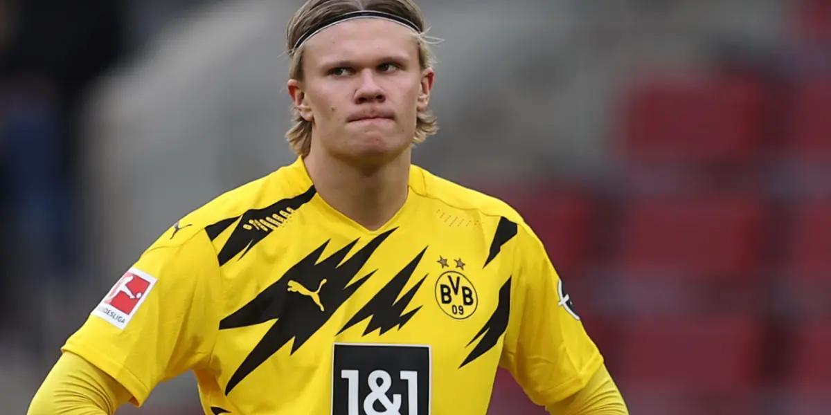 El club alemán intimó al delantero noruego para que aclare su futuro antes de febrero y finalice con la incertidumbre. Es decir que tanto Real Madrid como Barcelona deben acelerar las negociaciones por él, antes de lo pensado.