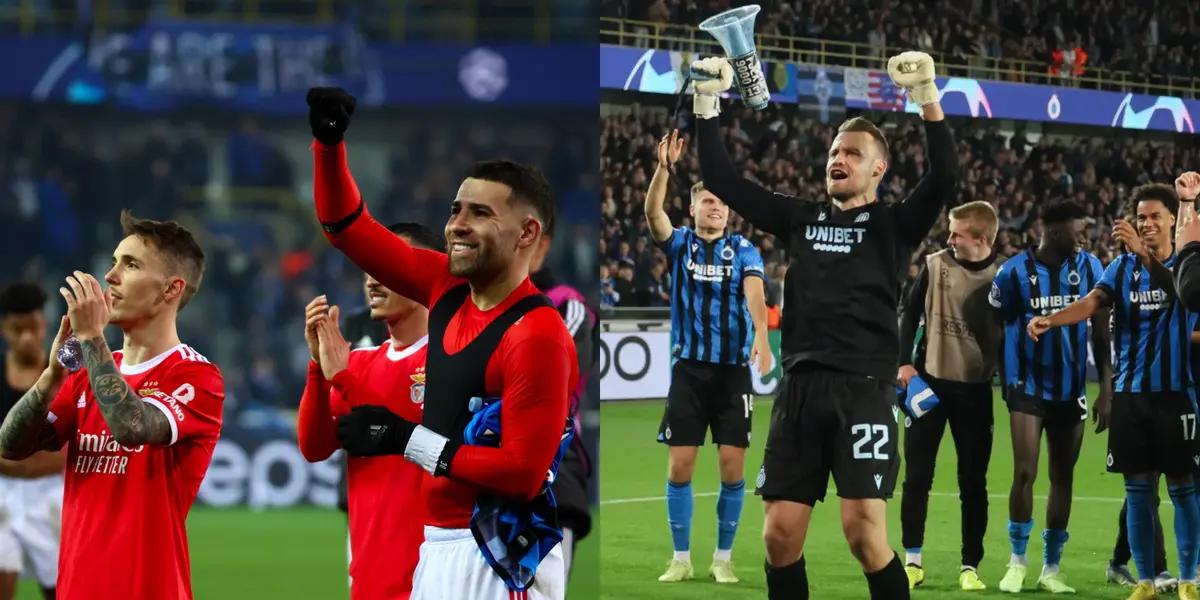 El club portugués recibirá a los belgas para definir la serie.