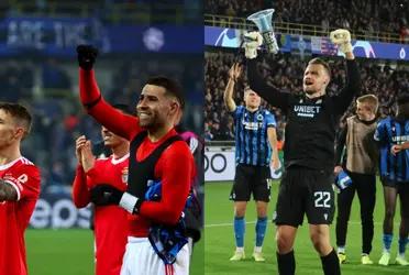 El club portugués recibirá a los belgas para definir la serie.