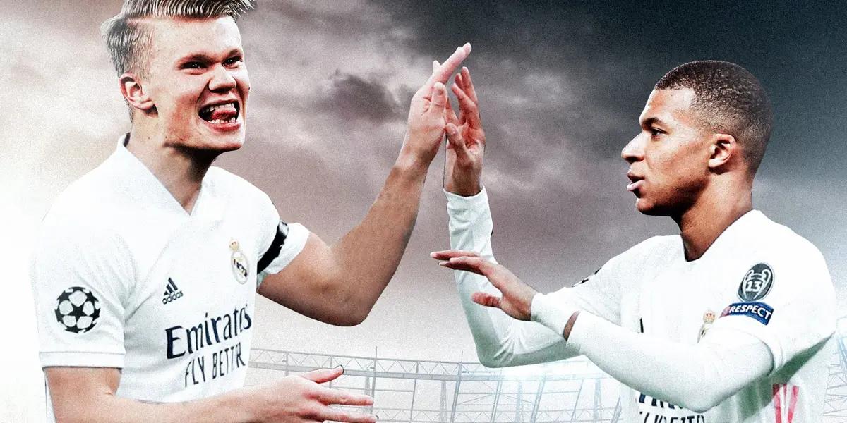 El club que preside florentino va con todo por el sueño de tener la dupla ofensiva que anhela Florentino Pérez. Y, en ese sentido, Real Madrid prepara una astronómica suma para quedarse con los servicios de Erling Haaland y Kylian Mbappé.