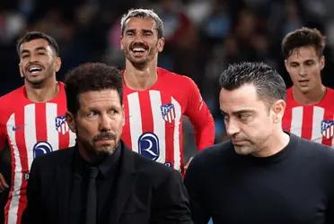 El Colchonero pagó cinco millones de euros por él, Simeone no lo tiene en cuenta y los Blaugranas podrían quedarse con él en enero