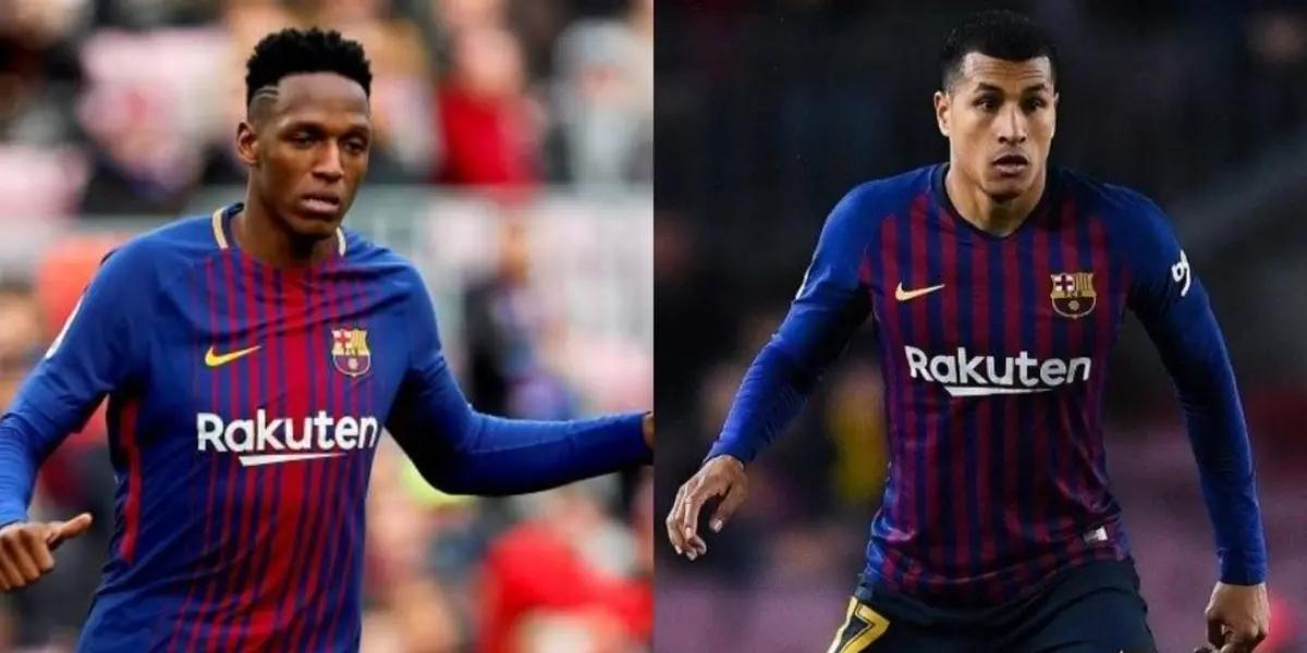 El colombiano Jeison Murillo tuvo un breve paso por el Barza sin éxito y ahora jugará en el Elche de la liga española.