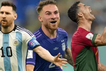 El compañero de Moisés Caicedo en el Brighton fue clave en el triunfo de Argentina y recibió un detalle de Leo que jamás olvidará.