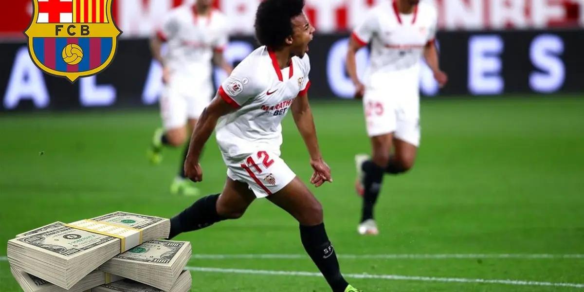 El conjunto blaugrana deberá poner el pie en el acelerador si quiere quedarse con el futbolista del Sevilla, sin pagar una fortuna en costos adicionales.