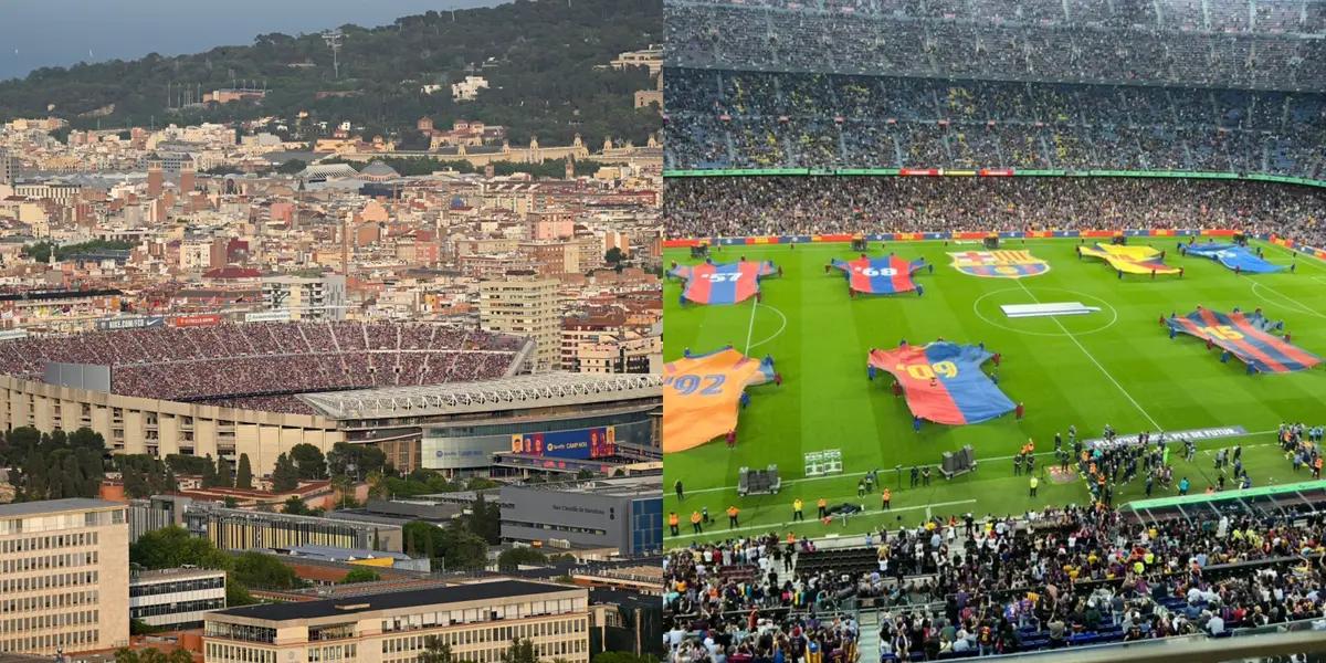 El conjunto blaugrana disputó su último partido de la temporada en el Camp Nou.