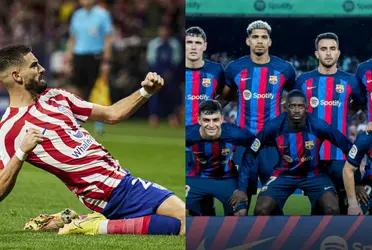 El conjunto blaugrana quiere fichar al extremo belga del Atlético de Madrid.