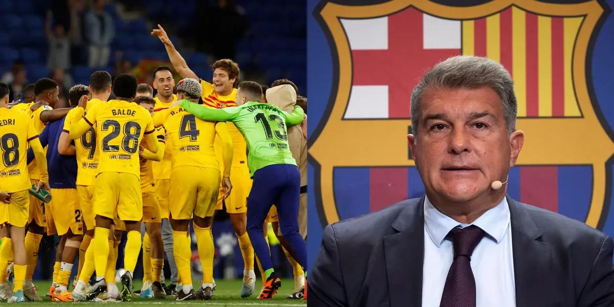 El conjunto blaugrana tuvo que cambiar su orden de prioridades.