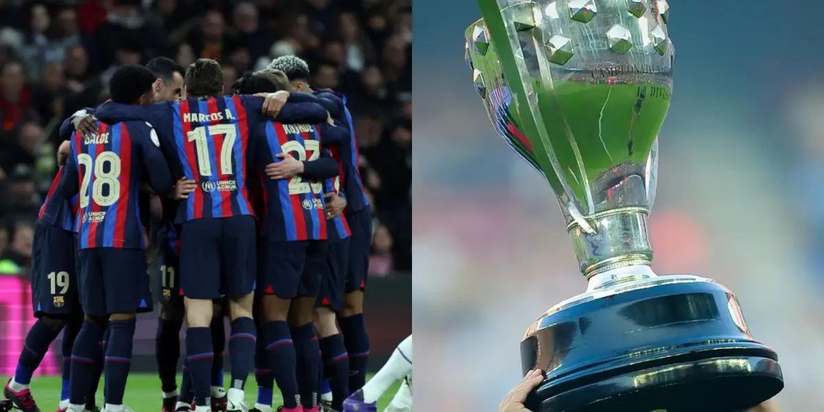 El conjunto blaugrana ya sabe cuando podrá levantar el trofeo si no se pincha.