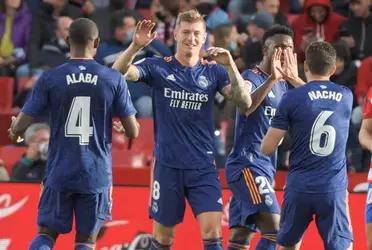 El conjunto de Carlo Ancelotti consiguió la victoria ante los andaluces, que fueron bastantes inferiores a los blancos.