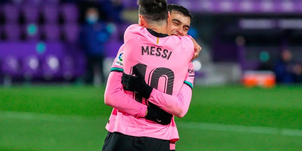 El conjunto catalán ha decidido darle un merecido reconocimiento al español.