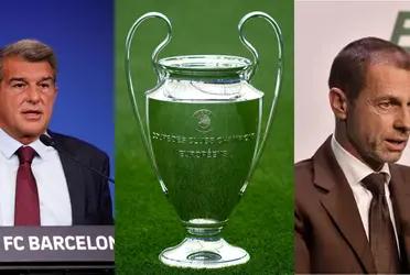 El conjunto catalán peligra su participación en el certamen europeo.