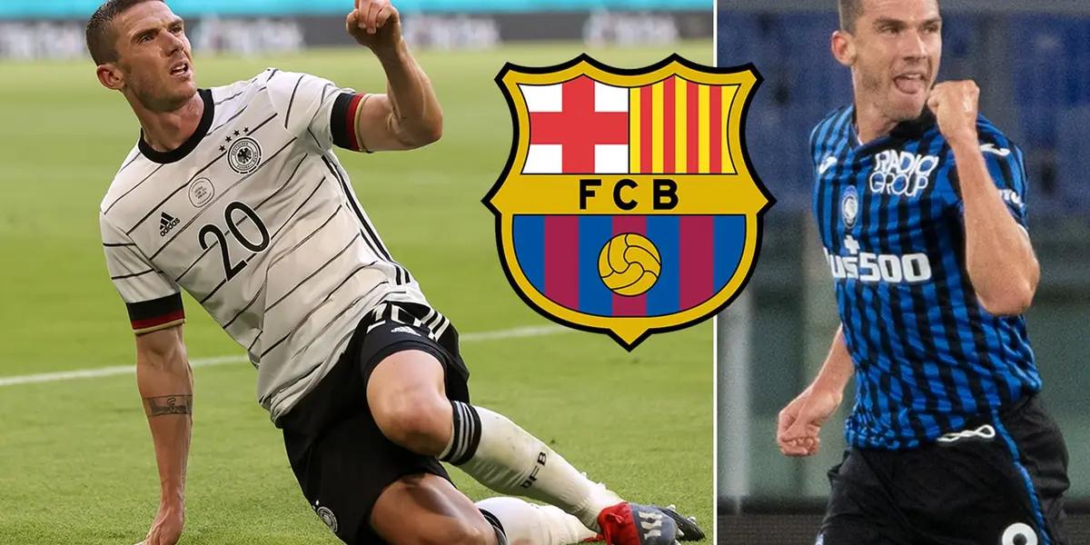 El conjunto catalán no podría pagar lo que pide Atalanta por el carrilero alemán.